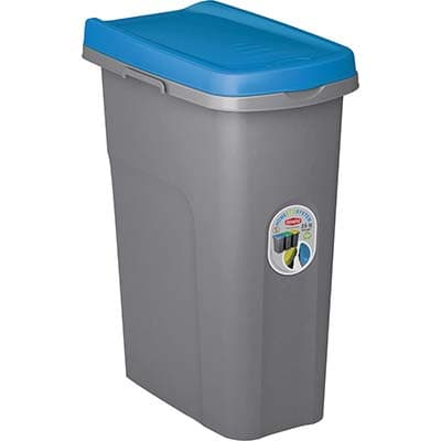 Pattumiera Immondizia Eco System Stefanplast Blu Lt 25 cm 39X24 H.cm 51 - 2