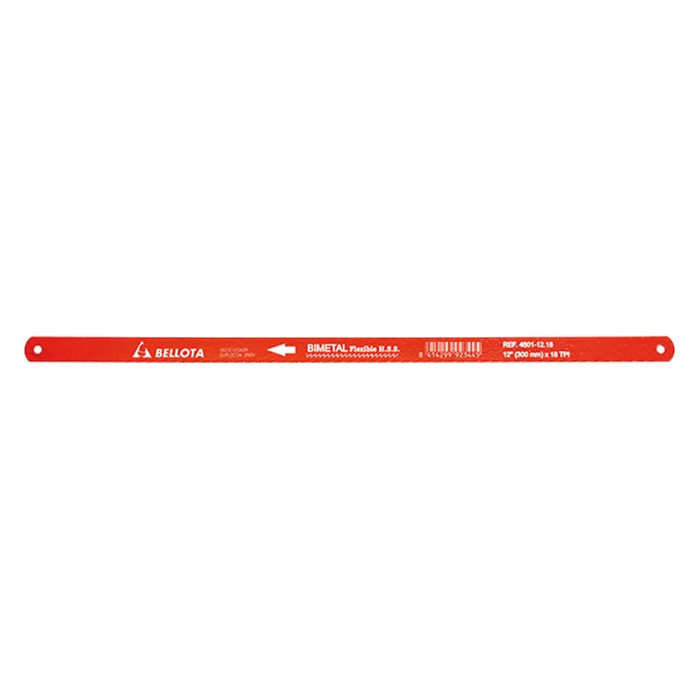 Lama per Bellota Ferro HSS Bimetallica 18 Denti 10 Pezzi 30 cm - 2