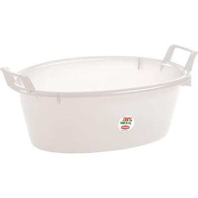 Bacinella Ovale Stefanplast Pe H 23 L 55 cm 20 cm 2 Pezzi - 2