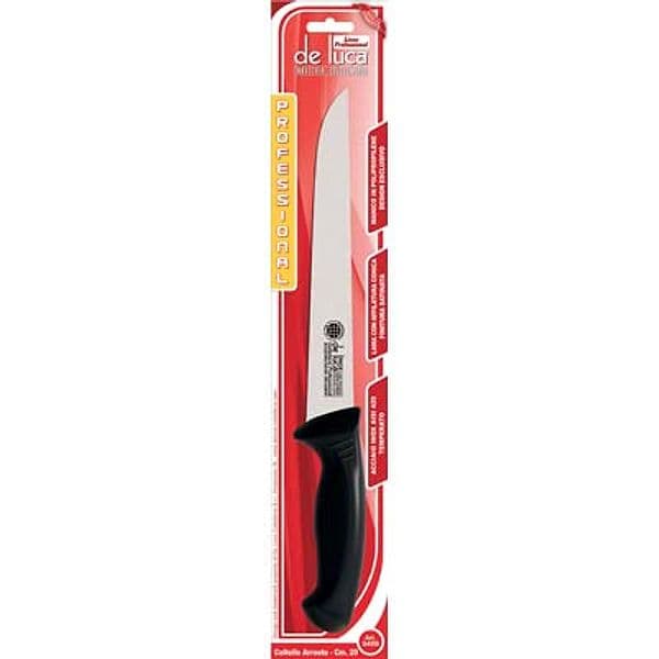 Coltello Arrosto Professional De Luca Manico Plt Inox 20 cm 3 Pezzi - 2