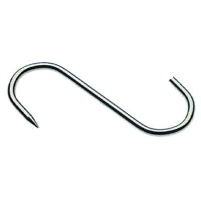 Gancio Macellaio 1 Punta Inox 60 x 3 mm 10 Pezzi - 2