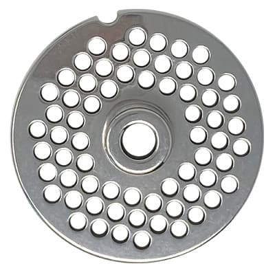 Piastra per Tritacarne Elettrico Inox Reber N° 20 a 22 Foro 6 - 2