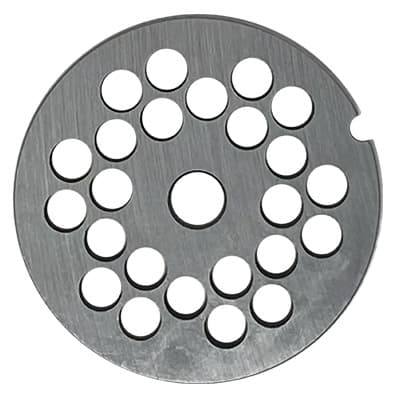 Piastra per Tritacarne Elettrico Reber N° 12 Foro 8 - 2