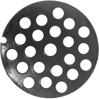 Piastra per Tritacarne Manuale Reber N° 32 Foro 12 - 2