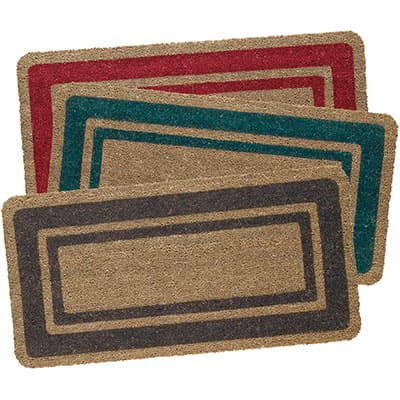 Zerbino Bordo 14 Cocco con PVC 40 x 80 cm 2 Pezzi - 2