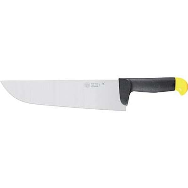 Coltello Macellaio Lama Larga 803 Due Buoi Manico Plt Inox Cm 26 - 2