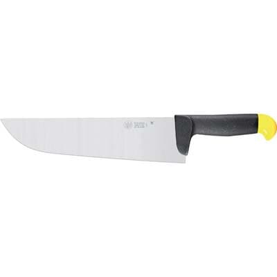Coltello Macellaio Lama Larga 803 Due Buoi Manico Plt Inox Cm 26 - 2