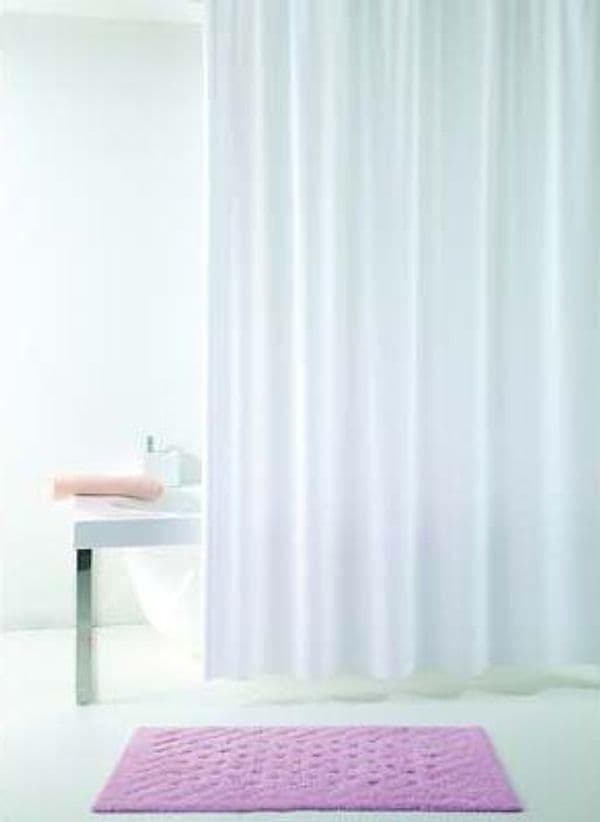 Tenda Doccia Tevere in Vinile con Anelli Cm 180X200 - 2