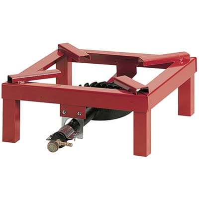 Fornellone Quadro Bruciatore Ghisa Tubolare Piatto Vern 30 x 30 cm 2 Pezzi - 2