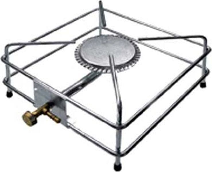 Fornellone Filo Bruciatore Acciaio Kw 4,5 cm 30X30 - 2