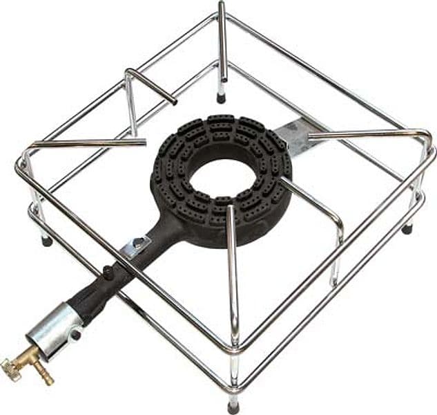 Fornellone Filo Bruciatore Ghisa Kw 8,5 cm 40X40 - 2