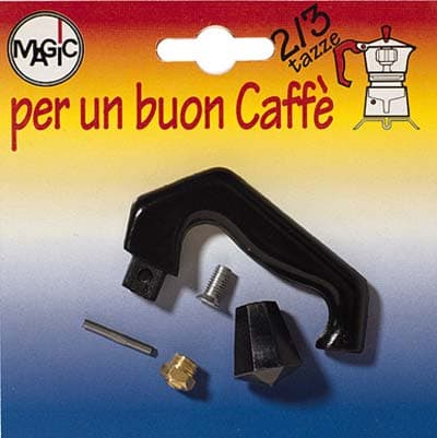 Manico con Pomolo con Valvola Moka Tazze 2 x 3 12 Confezioni - 2