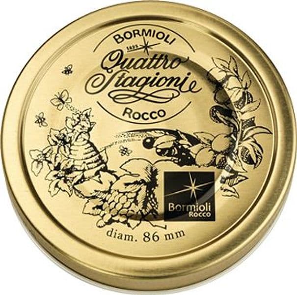 Tappo per Vaso Vetro 4 Stagioni Bormioli 86 mm 2 Pezzi - 2