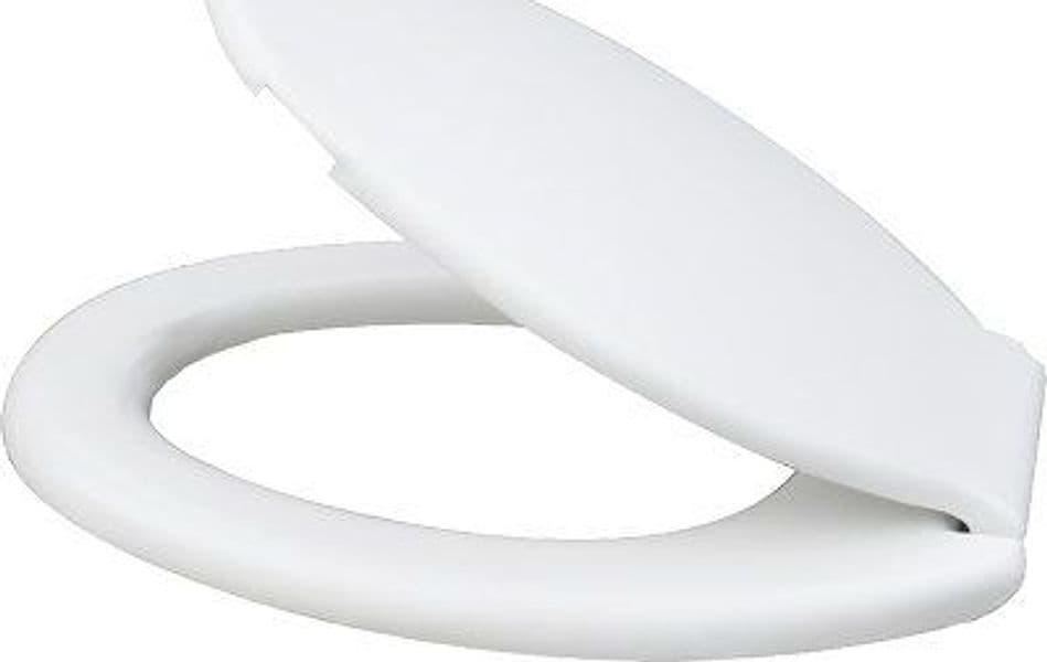 Sedile WC Termoplastica Bianco Cm 37X47,5 Coprivaso Copriwater – Autres