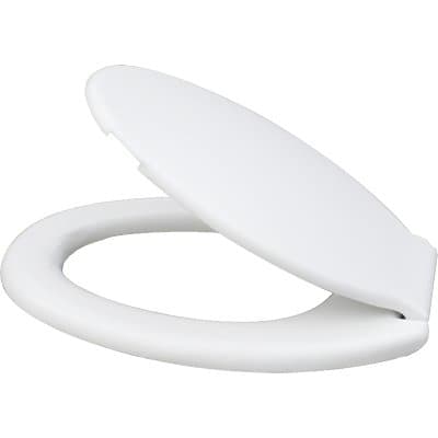 Sedile WC Termoplastica Bianco Cm 37X47,5 Coprivaso Copriwater - 2