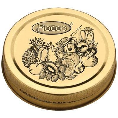 Tappo per Vaso Vetro Fiocco Sole 86 mm 2 Pezzi - 2