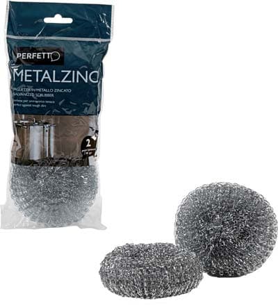 Paglietta Acciaio Zincato Self 2 x 30 g 12 Confezioni - 2
