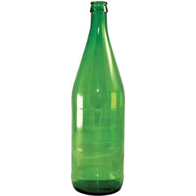 Bottiglia Acqua Minerale TC Vetro Verde 1 L 20 Pezzi - 2