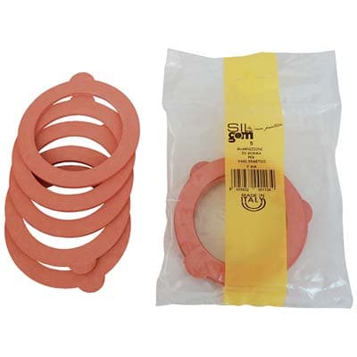Guarnizione per Vaso Vetro Ermetico Self Gomma H 3 mm 5 Pezzi - 2