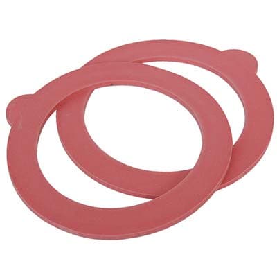 Guarnizione per Vaso Vetro Ermetico Gomma H 3 mm 50 Pezzi - 2