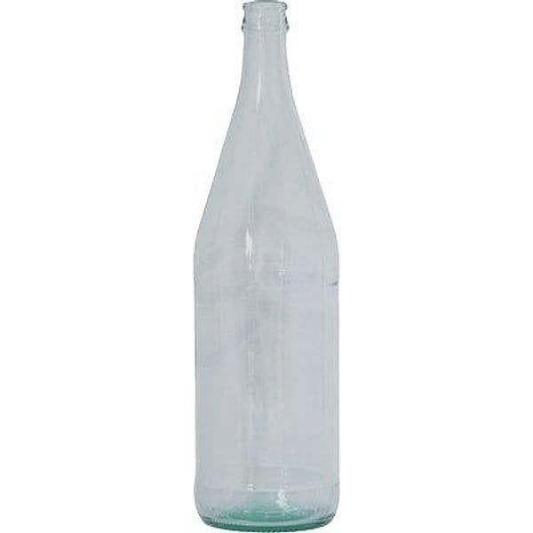 Bottiglia Acqua Minerale TC Vetro Trasp 1 L 12 Pezzi - 2