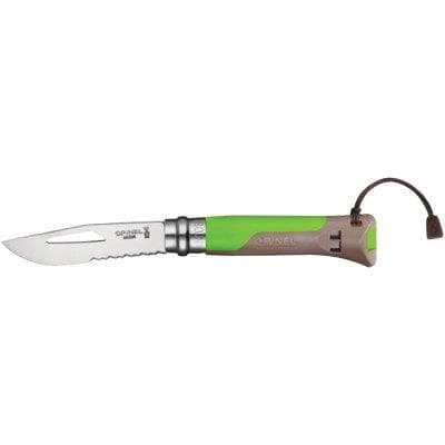 Coltello Opinel 08 Outdoor Mm 85 Pp Verde Grigio - 2