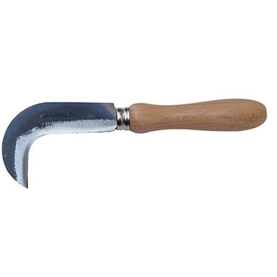 Roncola Ortaggi 141 Rinaldi Acciaio Forgiato Legno Cm 13 - 2