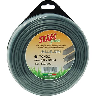 Filo per Decespugliatore Tondo Alulon Stars Mm 3,3 50 m - 2