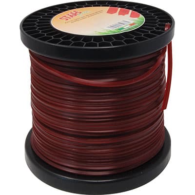Filo per Decespugliatore Quadro Corallo Stars Mm 4,4 80 m - 2