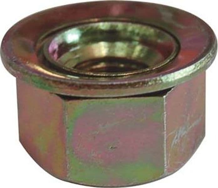 Dado Coppia Conica Prerondellato Decespugliatore M10 x 1,25 mm 10 Pezzi - 2