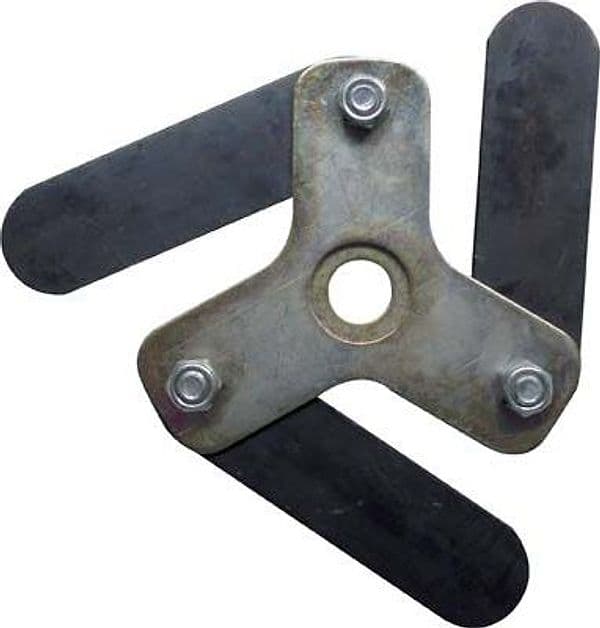 Testina per Decespugliatore Zorro 3 Acciaio Lame 3 Universale - 2