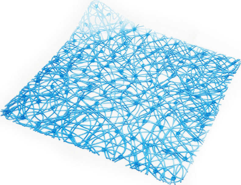 Tappeto Antiscivolo per Doccia Mod Lux 52 cm x 52 Dh Blu - 2