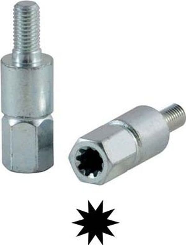 Inserto per Coppia Conica Decespugliatore Denti 10 2 Pezzi - 2