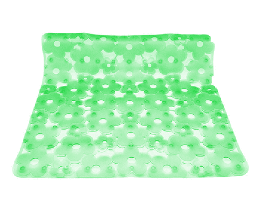 Tappeto Antiscivolo per Doccia Mod Margherita 52 cm x 52 Dh Verde - 2