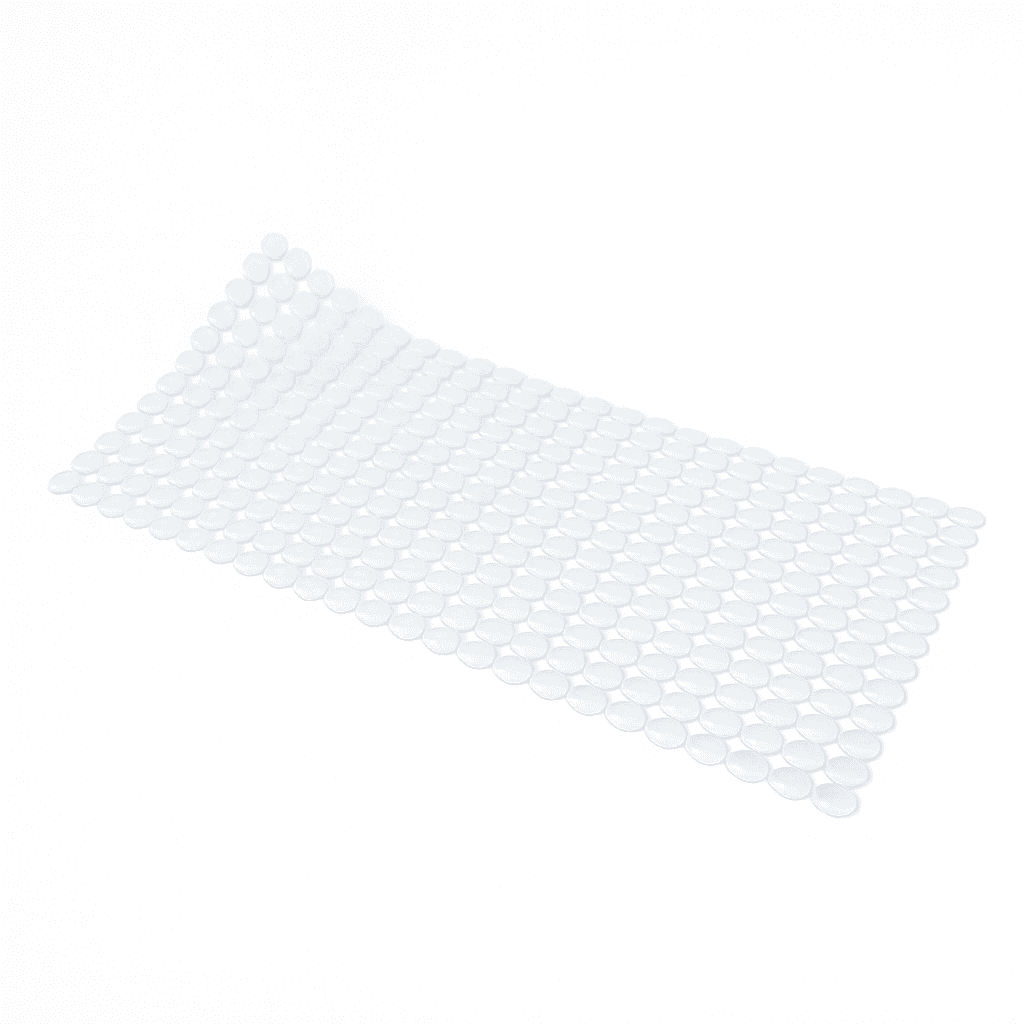 Tappeto Antiscivolo per Vasca Mod Rondo' 72 cm x 36 Dh Cristallo - 2
