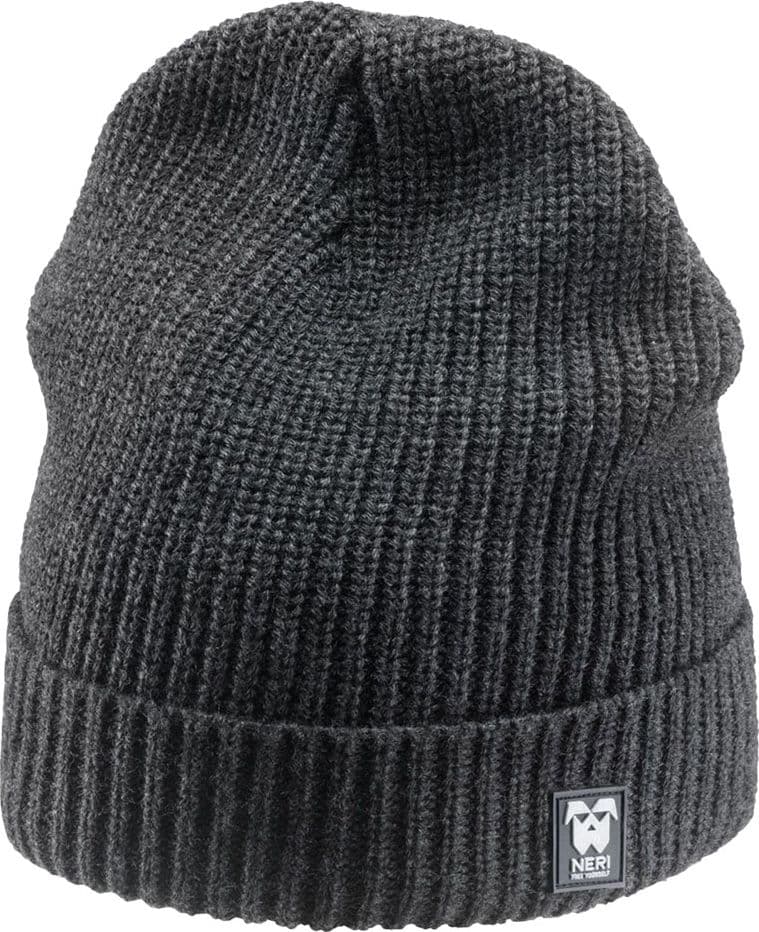 Cappello a Cuffia in Acrilico Neri Truck Taglia Unica - 2
