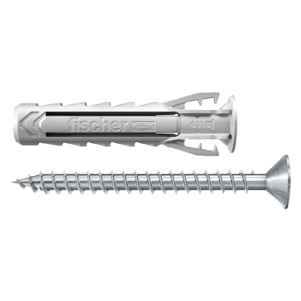 Tassello Fischer Sx Plus S Nylon con Vite Vite 50 Pezzi Ø 8 x 40 5 x 50 mm - 2