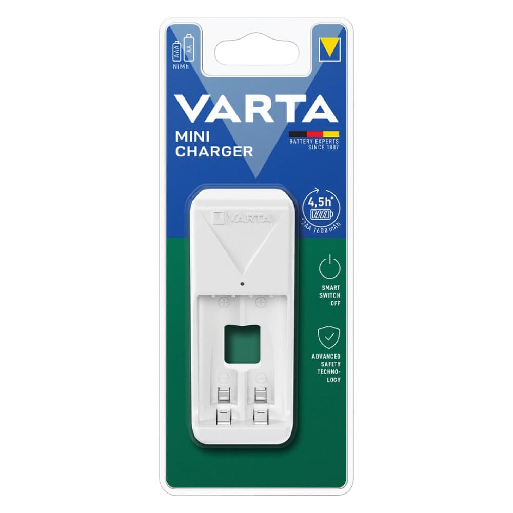 Caricabatteria Pile Ricaricabili Doppio Alloggiamento Varta - 2