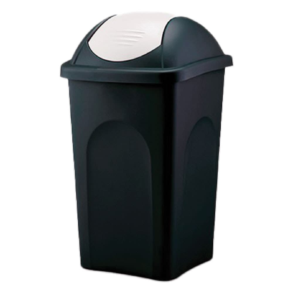 Bidone Immondizia Stefanplast Multipat Nero Bianco 60 Lt 39 X 39 X 68 cm