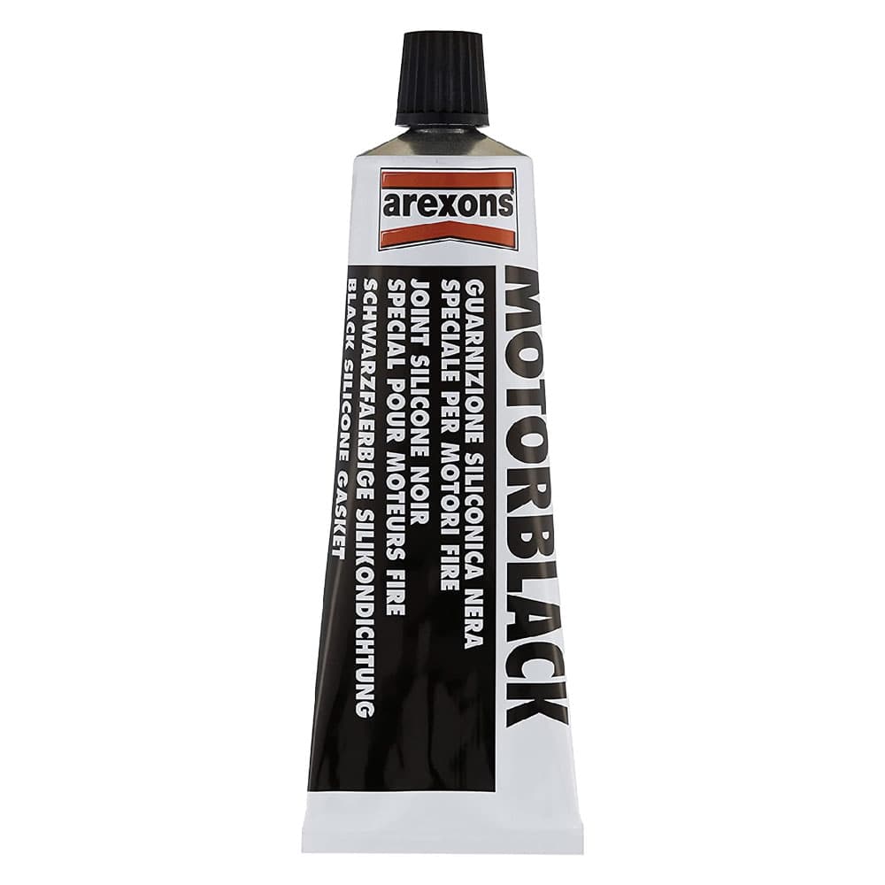 Guarnizione Siliconica Arexons Motorblack Colore Nero 60 gr - 2