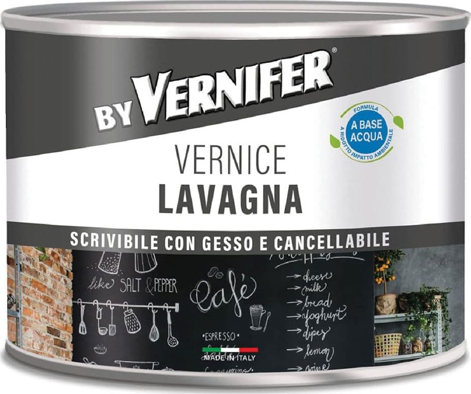 Vernice Acrilica Arexons Vernifer Acqua Lavagna Antracite (4809) 500 ml