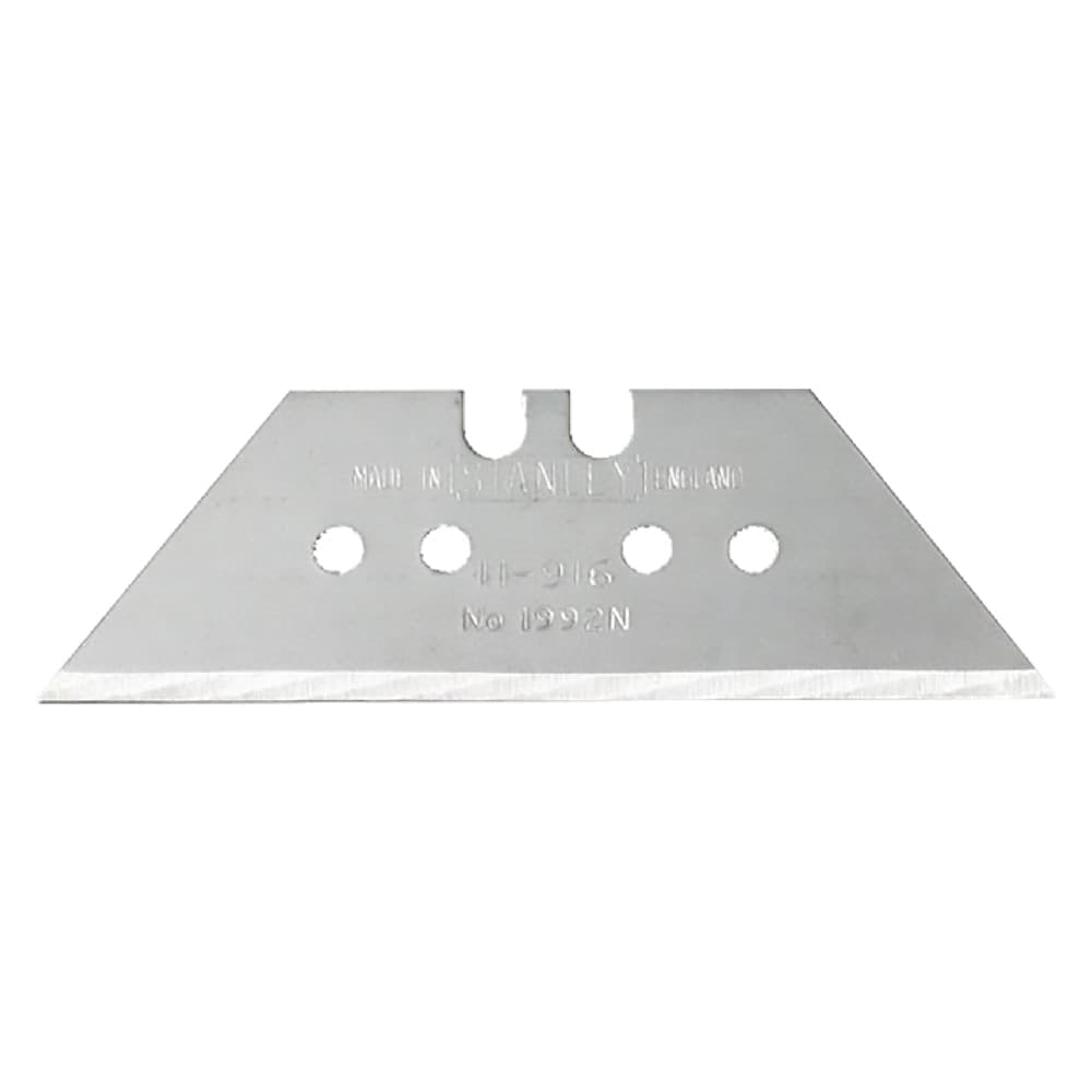 Lama a Trapezio per Cutter Sp. S Fori Stanley 10 Pezzi 61 X 33 mm 0,60 mm