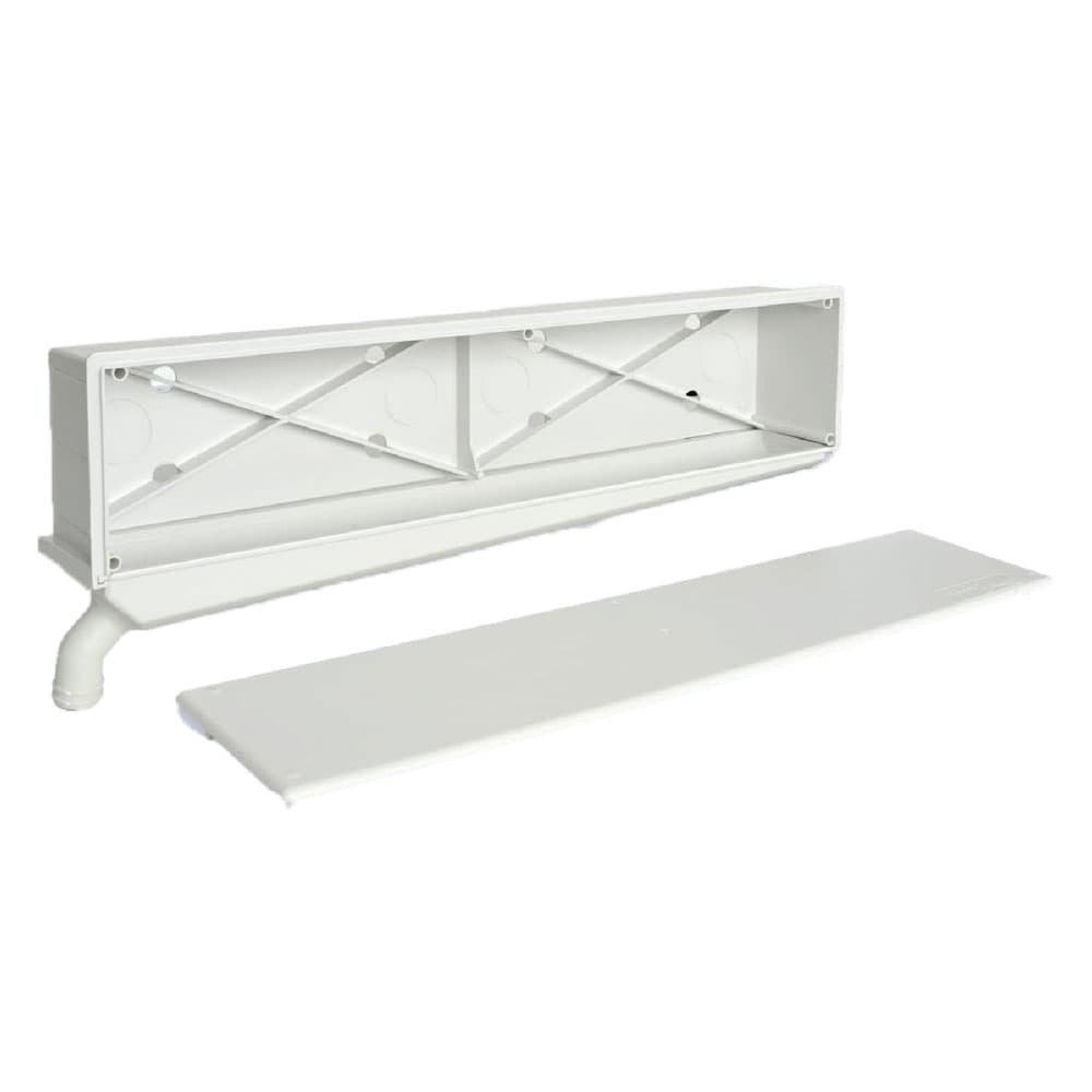 Cassetta Scarico Condensa (Lxpxh) la Ventilazione Starbox 45 x 7 x 10,2 cm - 2