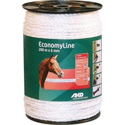 Corda Elettrorecinzione Ako Kerbl Fili Acciaio 6 mm 6 200 m - 2
