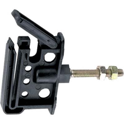 Isolatore Elettrorecinzione Piatto Vite Ferro 40 mm 25 Pezzi - 2