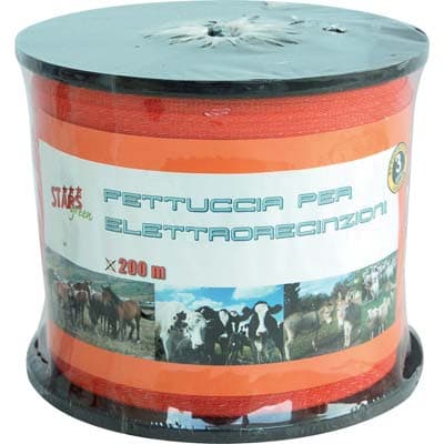 Fettuccia Elettrorecinzione Stars Fili Acciaio Inox 6 mm 20 200 m - 2