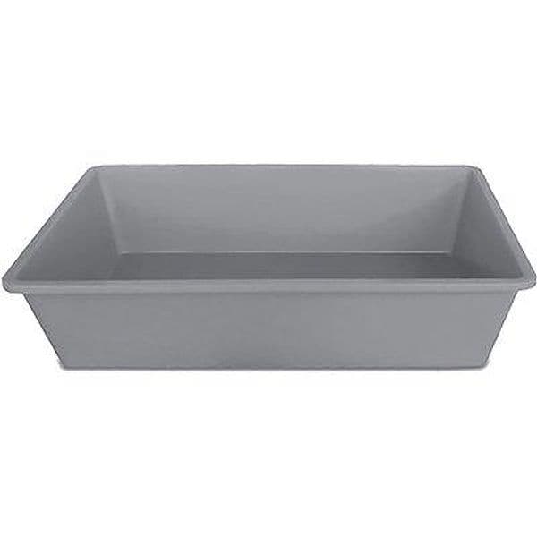 Toilette per Gatti Aperta Stefanplast Pp Grigio H 50 x 35 cm 12 cm 10 Pezzi - 2