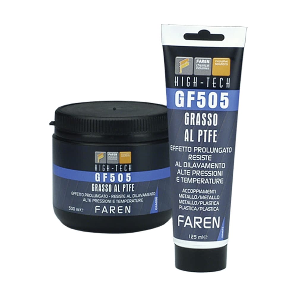 Grasso al Ptfe in Tubetto Faren Gf 505 125 ml - 2