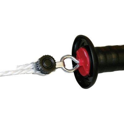 Connettore Maniglia Filo Corda Elettror Ako Kerbl Acciaio Inox 4 Pezzi - 2