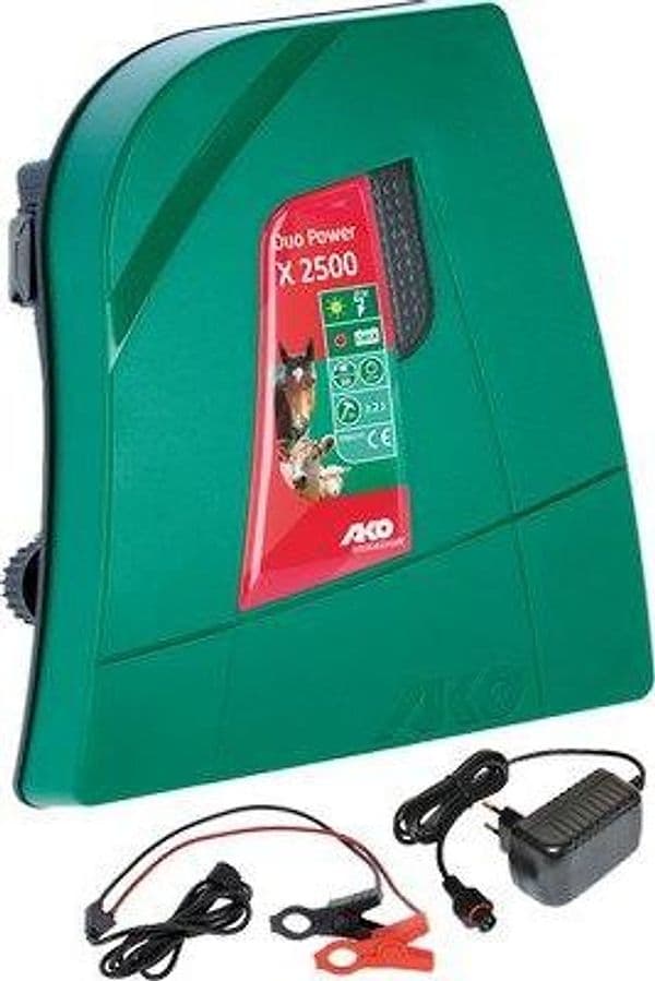 Elettrorecinzione Ako Duo Power per 2500 Kerbl Volt 12 a 230 Km Max 70 - 2